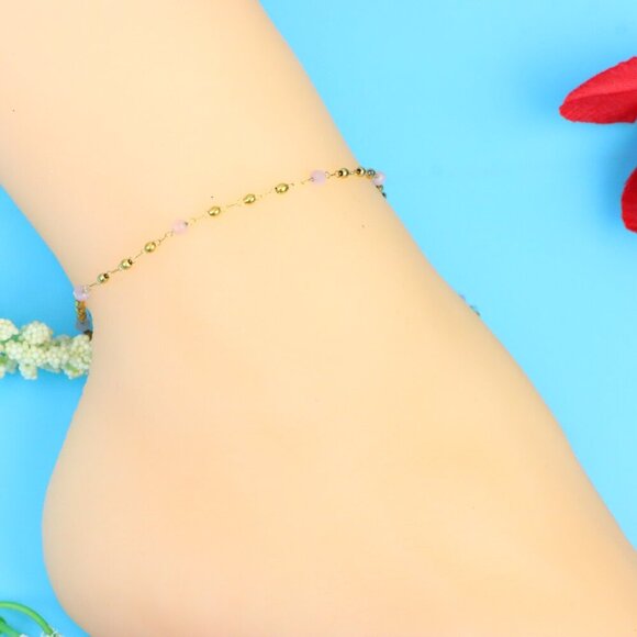 Elegant Handmade Anklet – Perfect for Women & Girls | Ideal Gift Option, DYC1364 - Picture 8 of 8